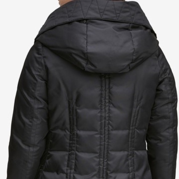Andrew Marc Flight Satin Puffer Jacket - Picture 4 of 5